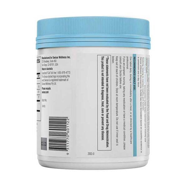Swisse Glucosamine Sulfate 1500mg 180 viên - Viên bổ sụn khớp