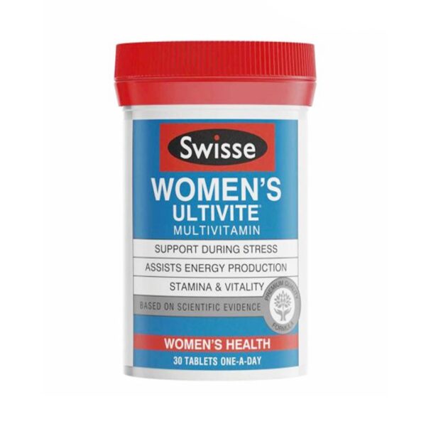 Swisse Women’s Ultivite Multivitamin 30 viên - Vitamin tổng hợp cho nữ