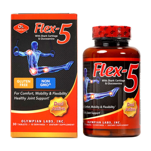 Olympian Labs Flex-5 30 viên - Viên uống tái tạo sụn khớp