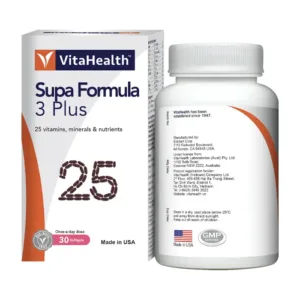 Supa Formula 3 Plus VitaHealth 30 viên - Bổ sung vitamin và khoáng chất