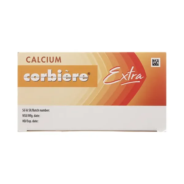 Sanofi Calcium Corbiere Extra 30 ống x 10ml - Thuốc bổ canxi dành cho người lớn