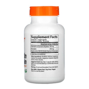 Quercetin Bromelain Doctor's Best 180 viên - Viên uống hỗ trợ phòng ngừa gút