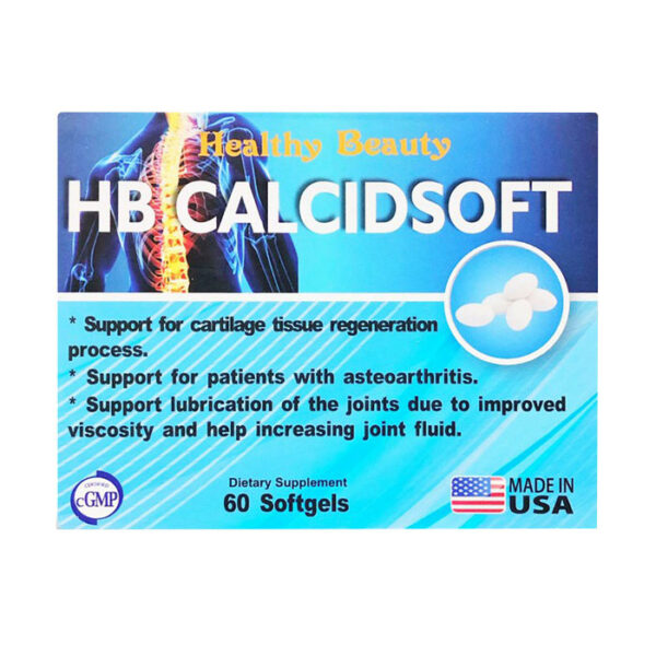 Healthy Beauty HB CalcidSoft 60 viên - Viên uống bổ khớp