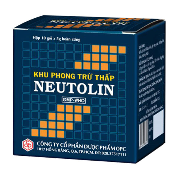 Khu Phong Trừ Thấp Neutolin OPC 10 gói x 5g
