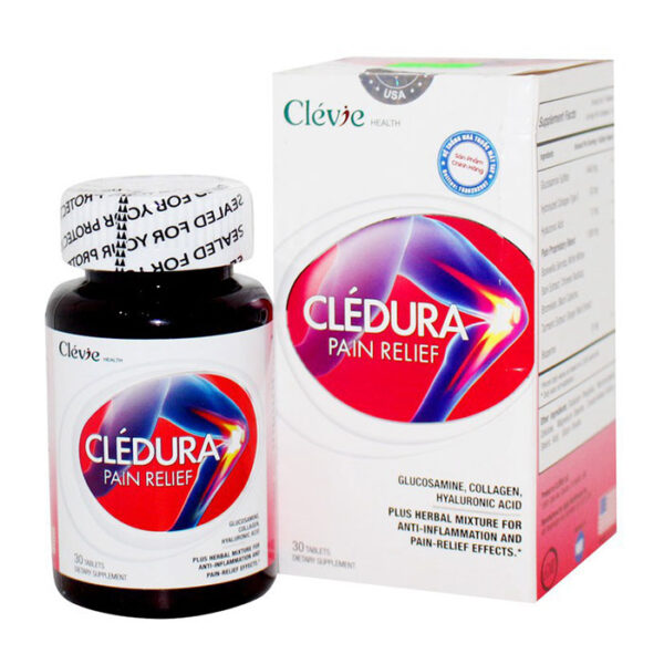 Cledura Pain Relief Clevie 30 viên – Viên uống bổ xương khớp
