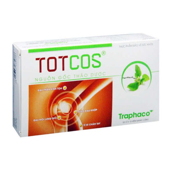 Totcos Traphaco 3 vỉ x 10 viên - Viên uống bổ xương khớp