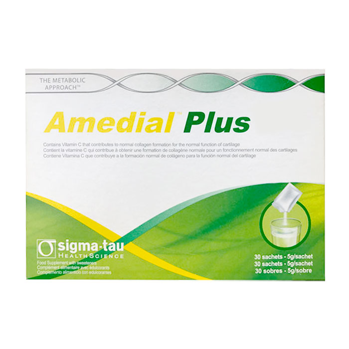 Amedial Plus Sigma-tau 30 gói x 5g - Bột uống bổ xương khớp