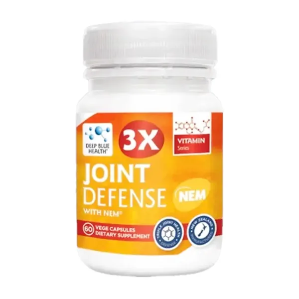 3x Joint Defense With Nem Deep Blue Health 60 viên - Viên uống bổ khớp