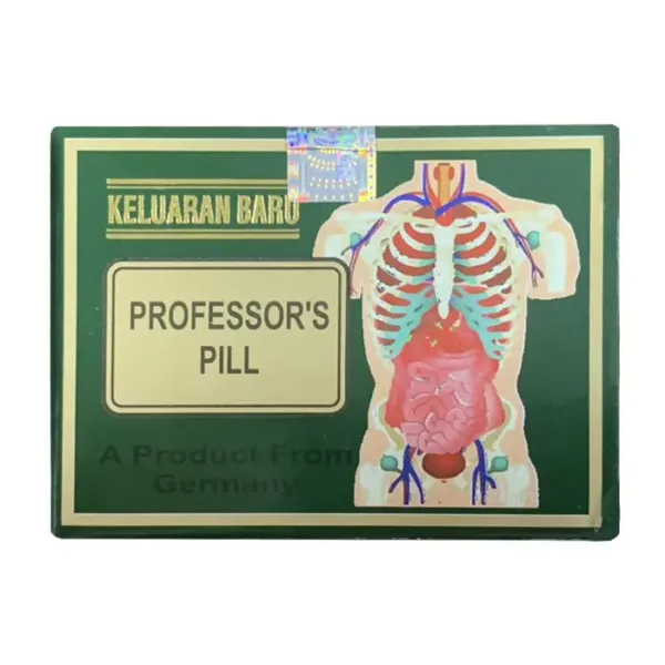 Professor’s Pill Keluaran Baru 20 tuýp x 4 viên - Hỗ trợ xương khớp (TEM VUÔNG)