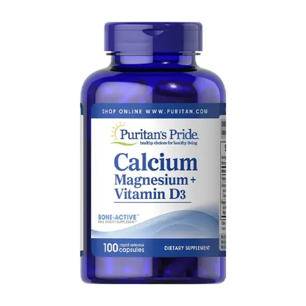 Calcium Magnesium Vitamin D3 Puritan's Pride 100 viên - Hỗ trợ xương khớp