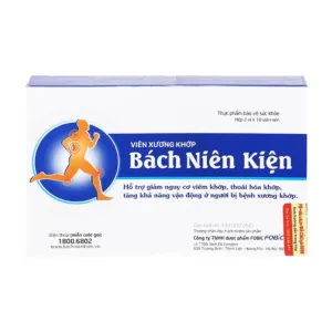 Bách Niên Kiện Fobic Pharma 2 vỉ x 10 viên - Giảm nguy cơ viêm khớp, thoái hóa khớp